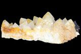 Orange Quartz Crystal Cluster - Diamond Hill, SC #81312-1